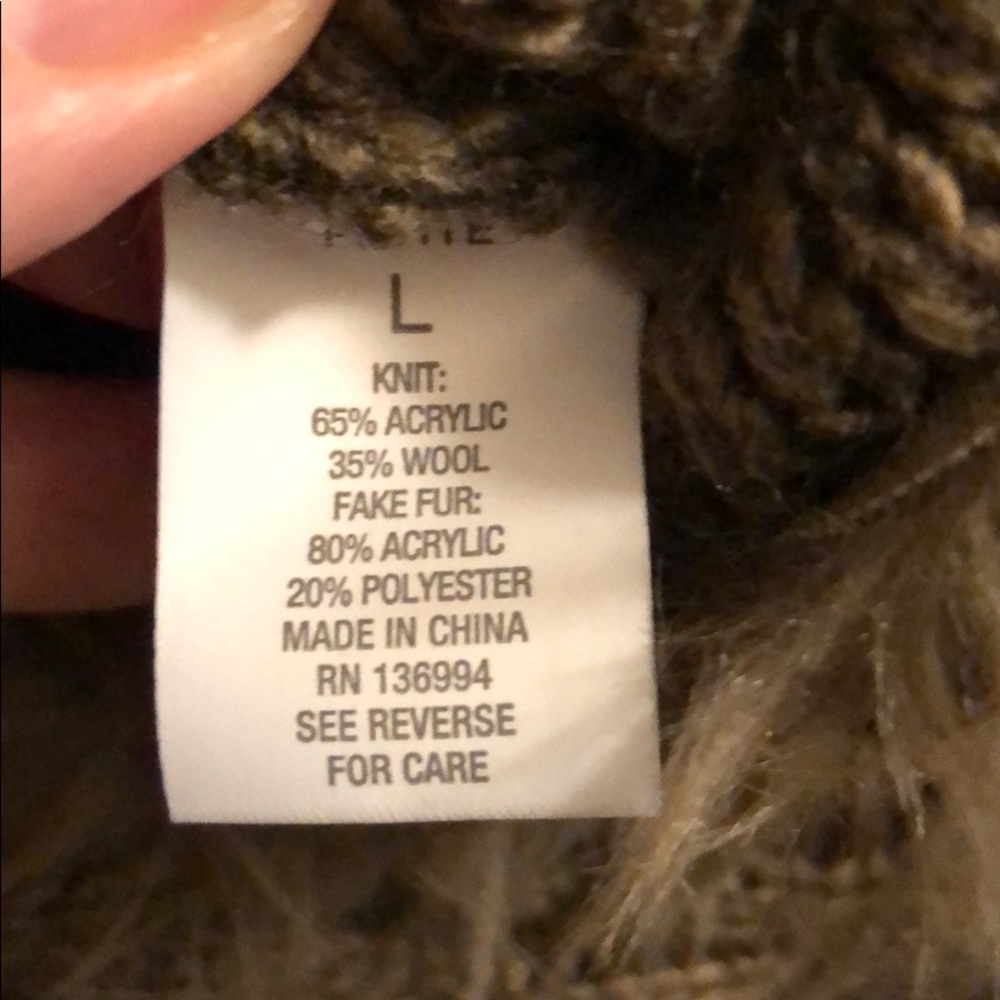 Roz & Ali unique sweater jacket - Picture 6 of 7